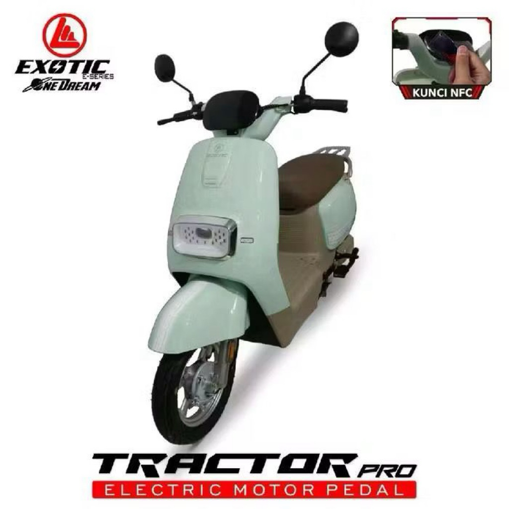 Sepeda listrik exotic tractor pro second