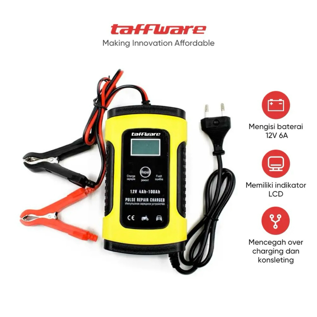 charger aki mobil taffware