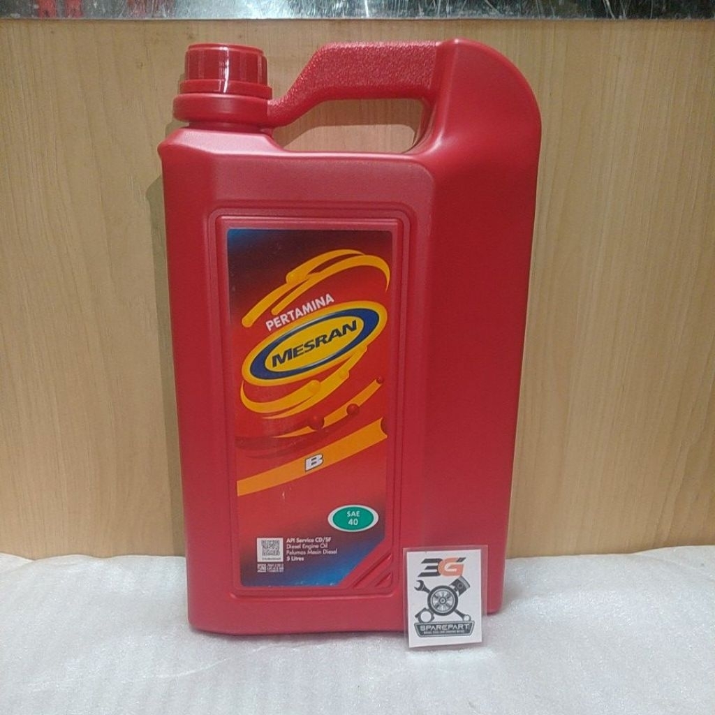OLI MOBIL MESRAN B 40 5 LITER SEA 40 OLI MESIN DIESEL PERTAMINA