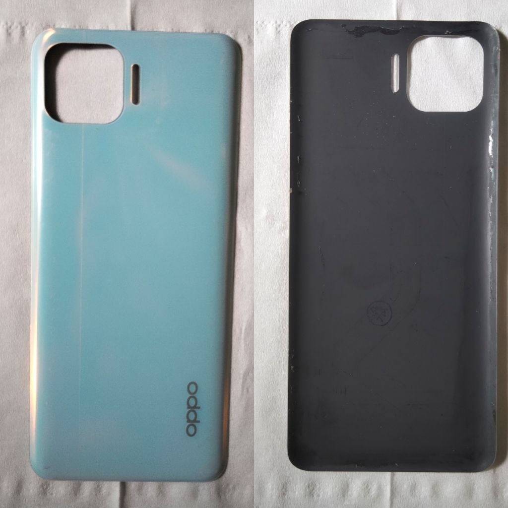 Backdoor oppo reno 4F kondisi bekas copotan