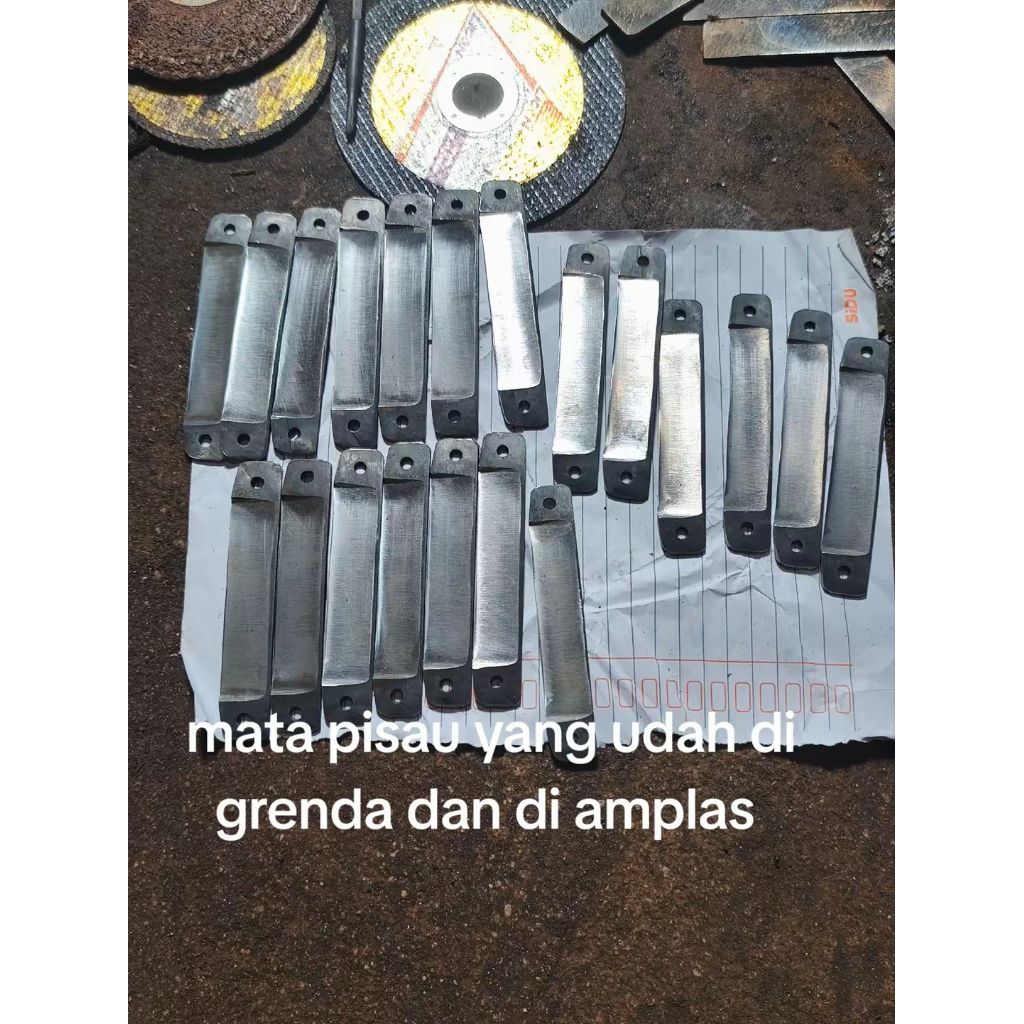 mata pisau kupas kulit Ari kelapa