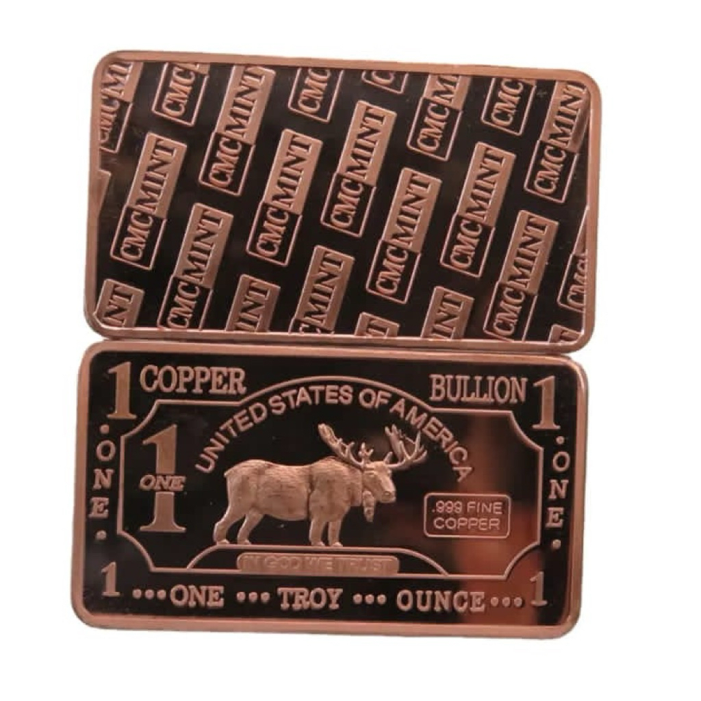 Tembaga Murni 999 Motif Rusa 1 oz limited edition