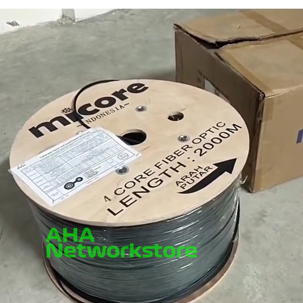 FIG8 4Core 2KM G652D Dropcore FIG8 4Core 2KM Micore MC4C2K8L High Protection Dropcore 4Core FIG8 2KM