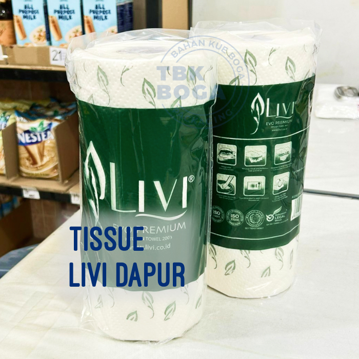 Livi Tissue Dapur ( Roll ) Kitchen Towel Tisu