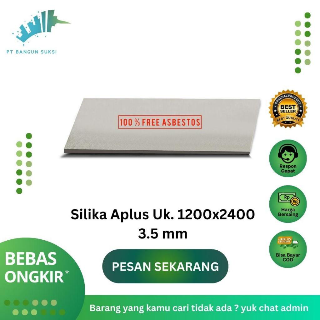 APLUS GRC SILIKA BOARD Tebal 3.5 mm,4 mm,6 mm, 9 mm - dinding, plafon, listplank, dan pelapis lantai
