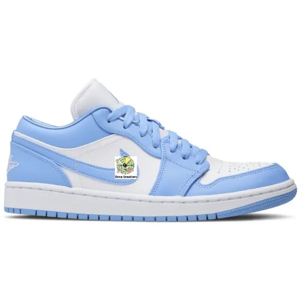 Sepatu AJ 1 Low University Blue UNC SKU AO944 441