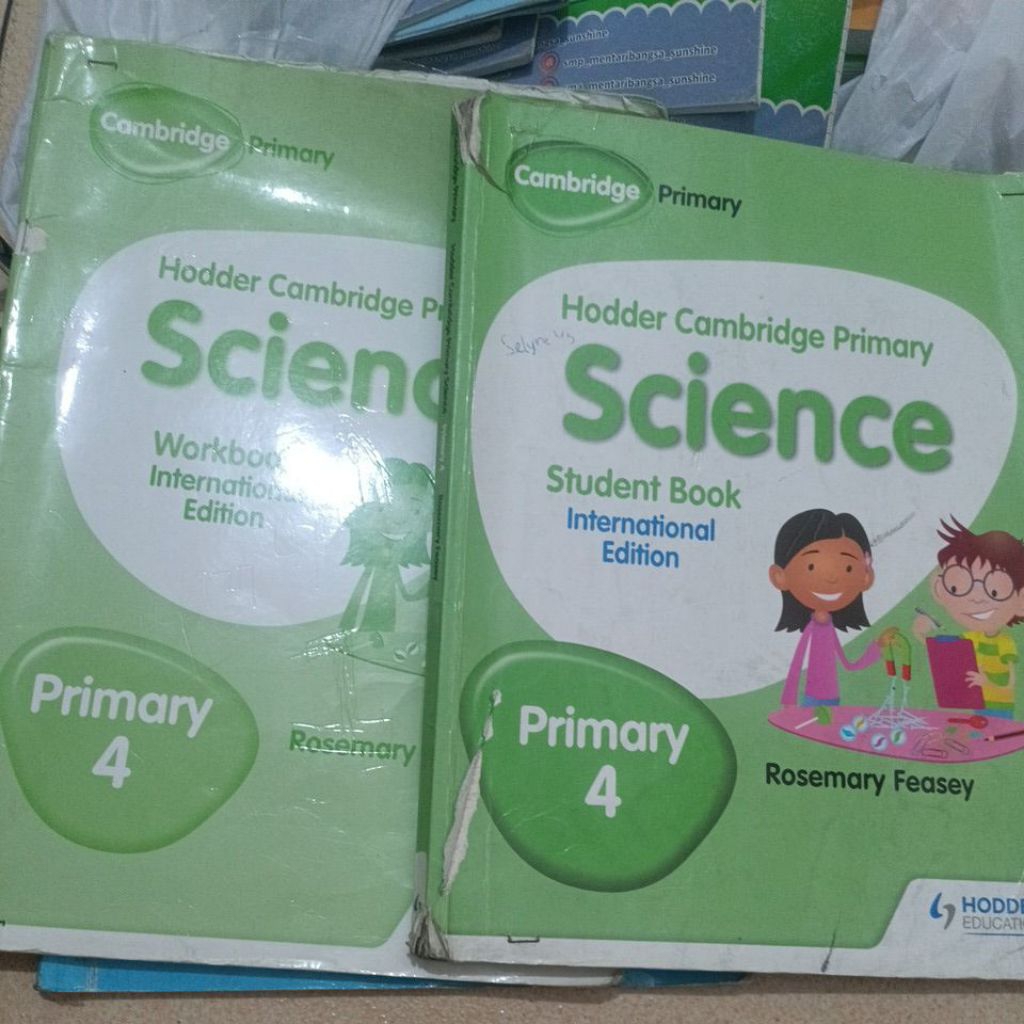 hodder Cambridge primary 4 student book dan workbook