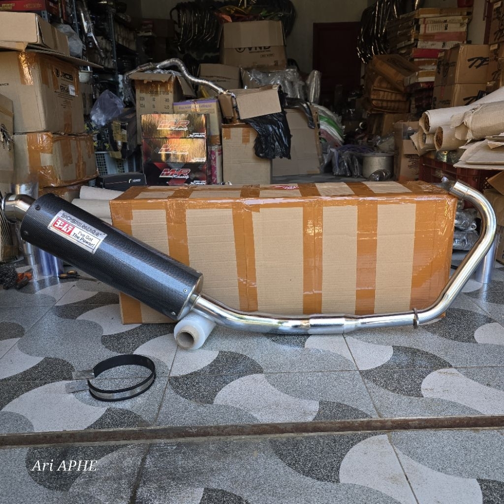 knalpot Yoshimura impor Thailand Carbon WTP honda TIGER LAMA / TIGER REVO
