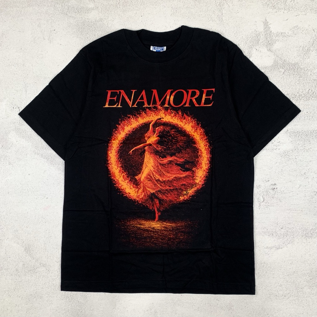 ENAMORE - HEART AND SOUL REDART | Tshirt Kaos Band Original Official Merchandise