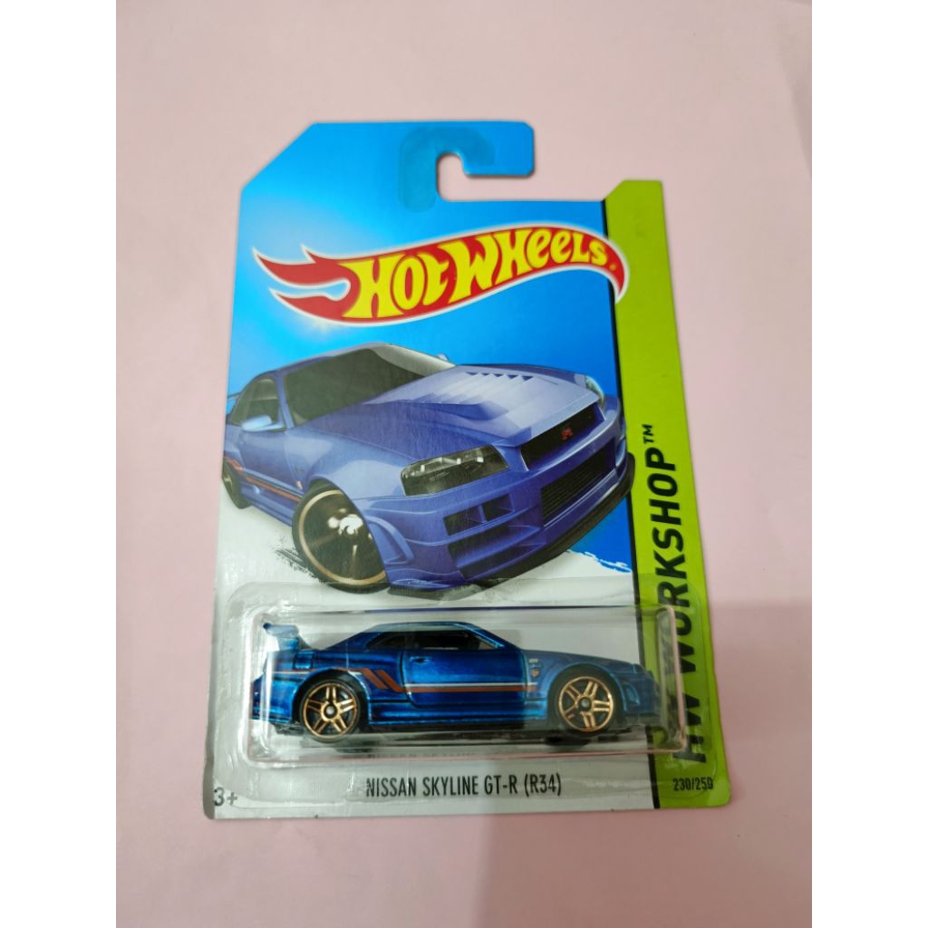 HOTWHEELS NISSAN SKYLINE GT-R R34