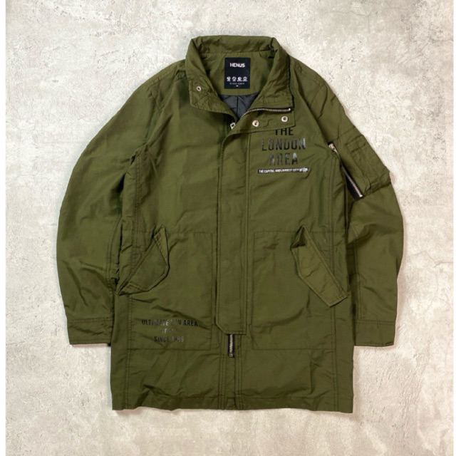 Jaket Parka Army Henus Edwin