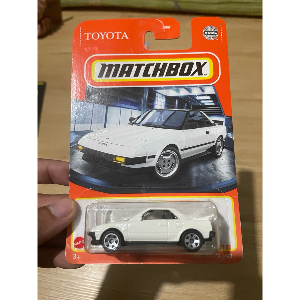 Matchbox Toyota MR2 (putih)