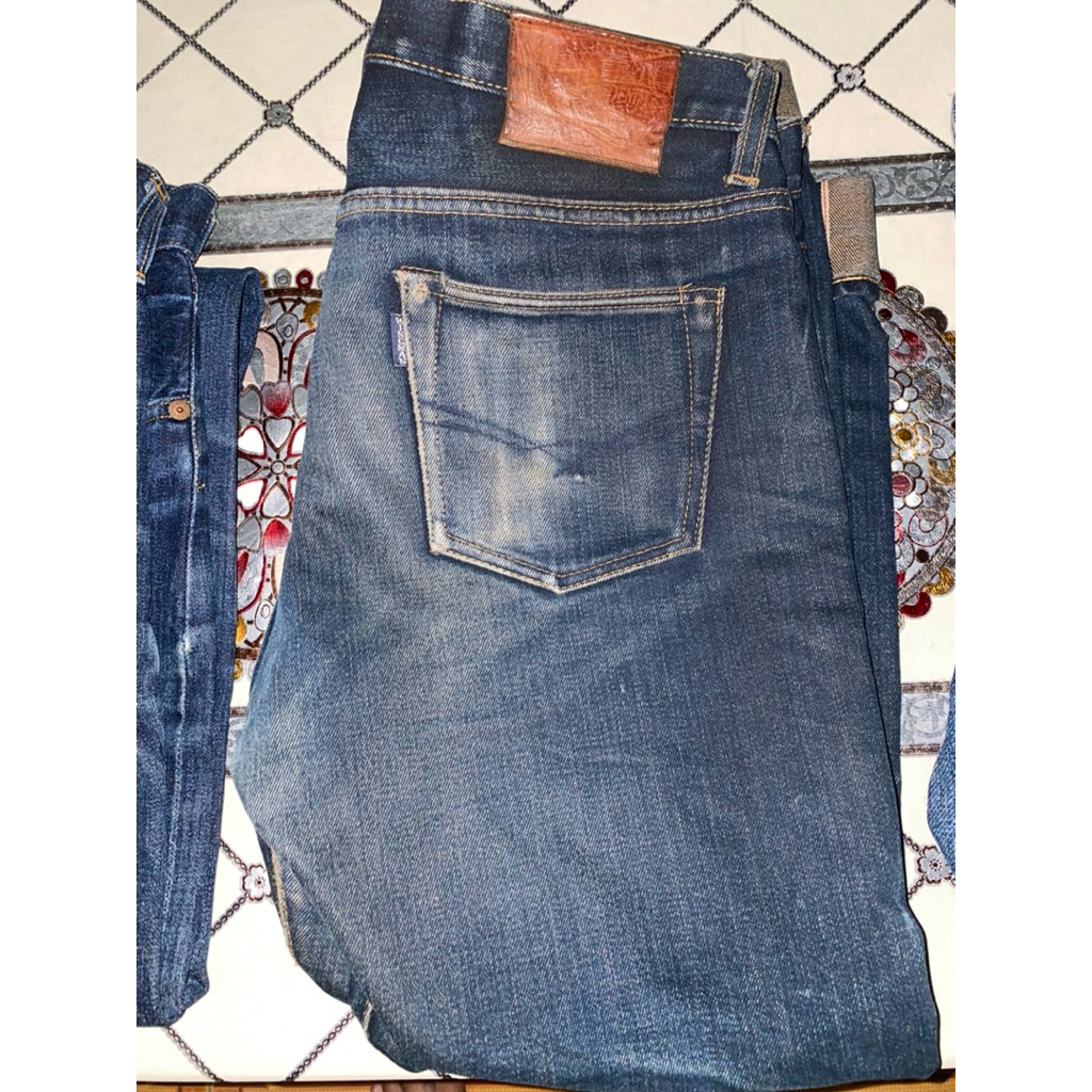 wingman denim sz 32 18oz kondisi cakep
