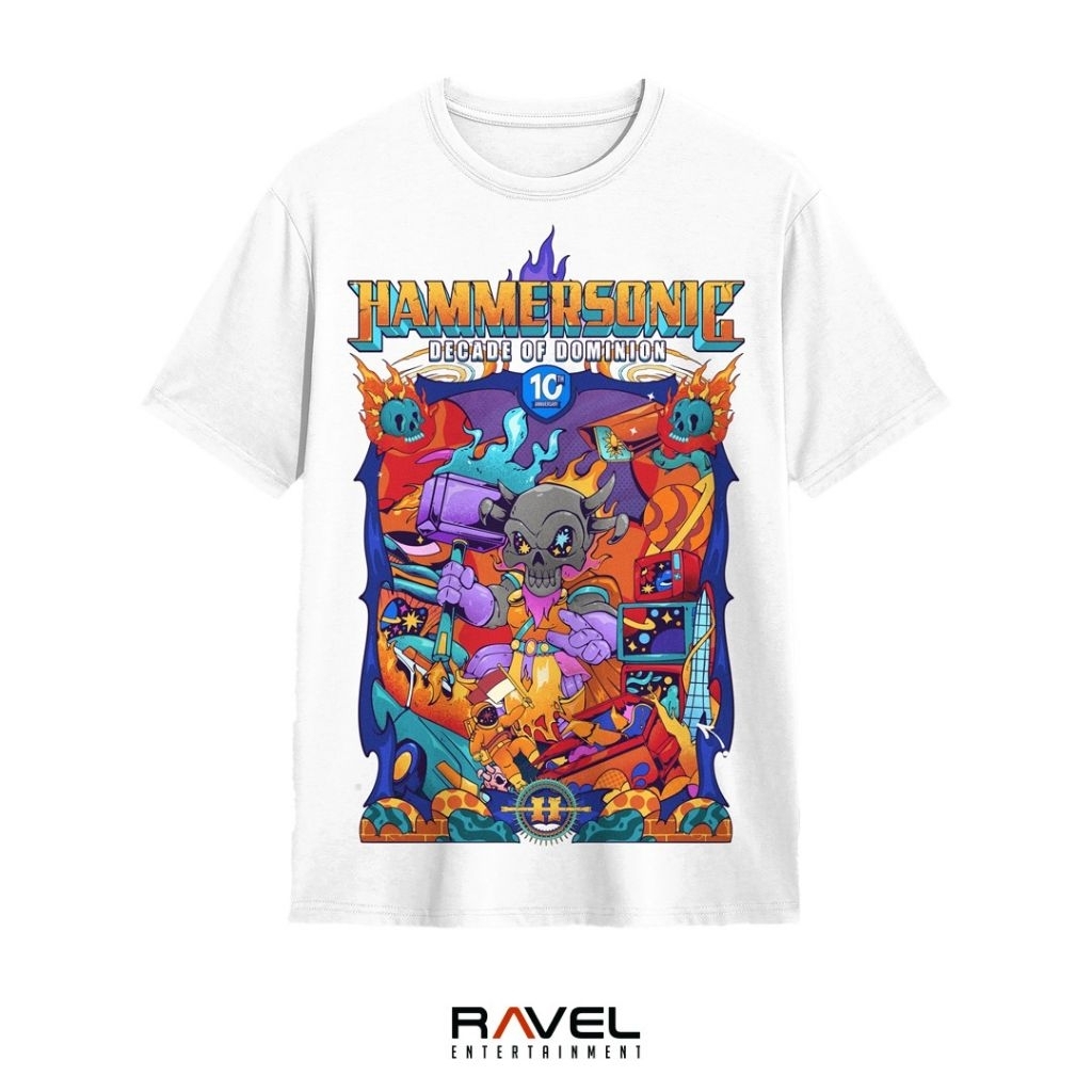 HAMMERSONIC 2026 OFFICIAL TSHIRT WHITE