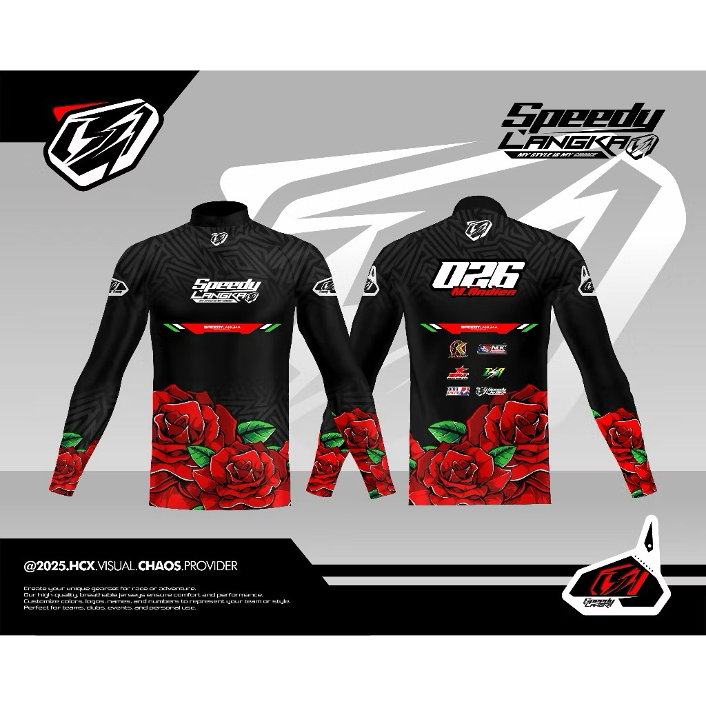 JERSEY INERSUIT BALAP DRAG ROAD RACE DAN DALEMAN WERPACK FREE DESAIN