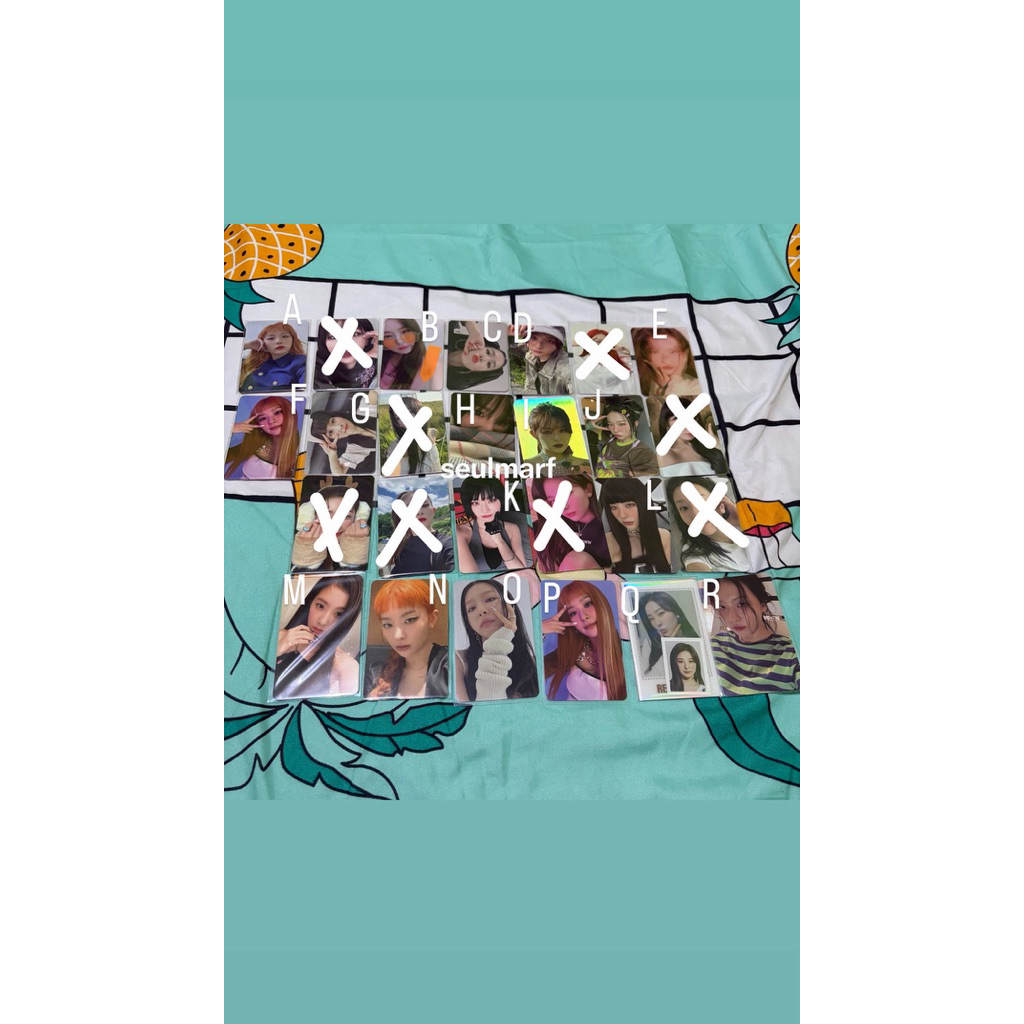 want to sell wts pc aab photocard kang seulgi red velvet seulo rv 28 reasons irene tilt like a flowe