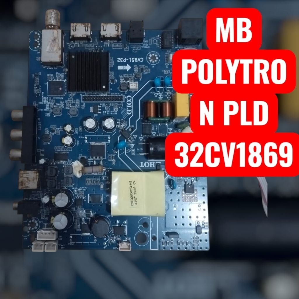 MB POLYTRON PLD 32CV1869 MEAIN MAINBOARD POLYTRON