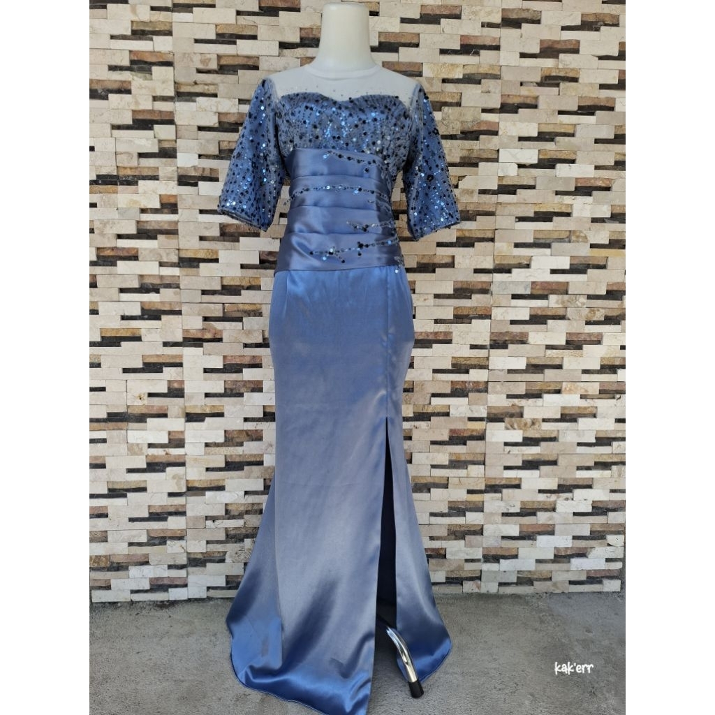 DRESS KONDANGAN wanita mewah model kekinian premium rok duyung
