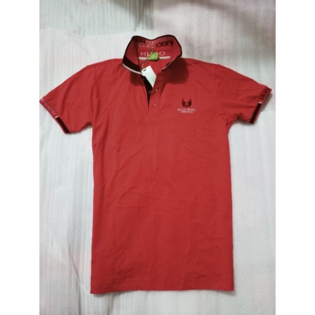 baju polo kerah pria hugo sport