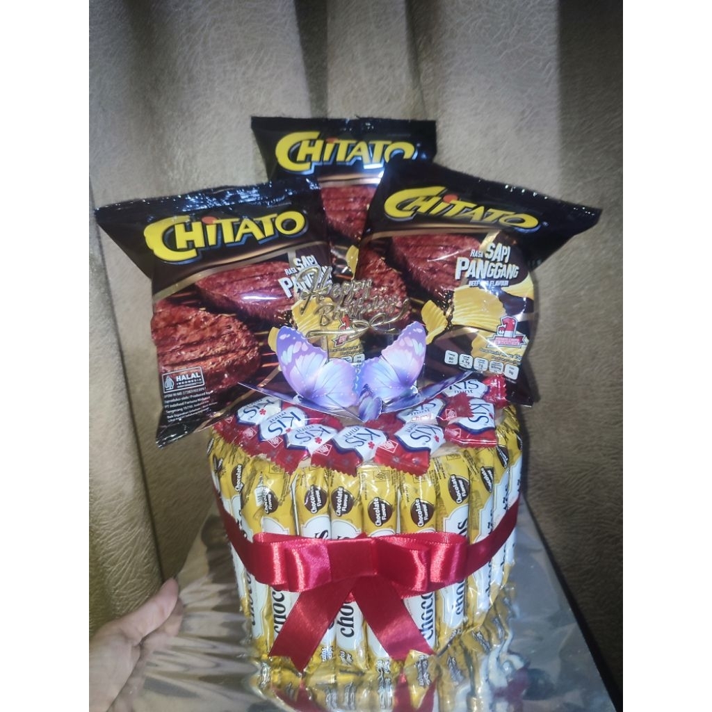 Snack cake buket