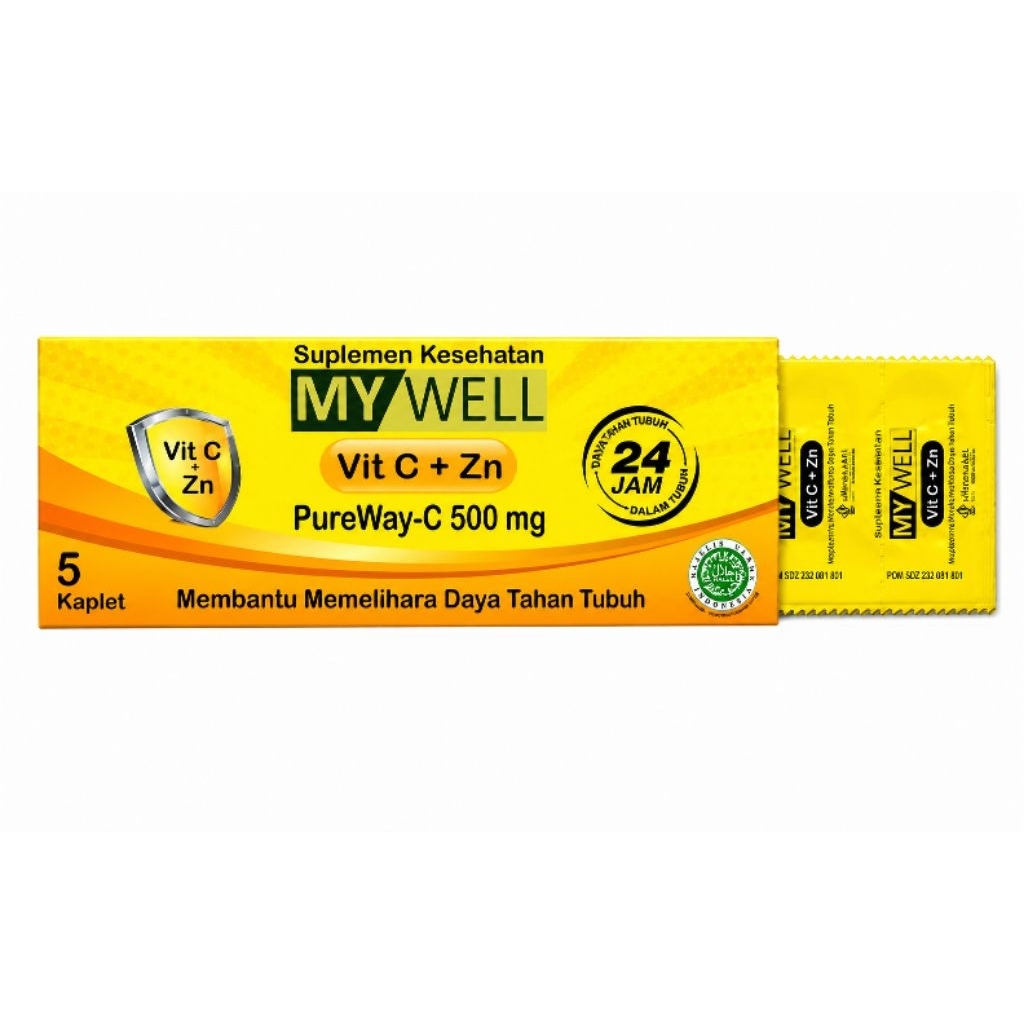 MY WELL Vitamin C+Zn 5 Tablet