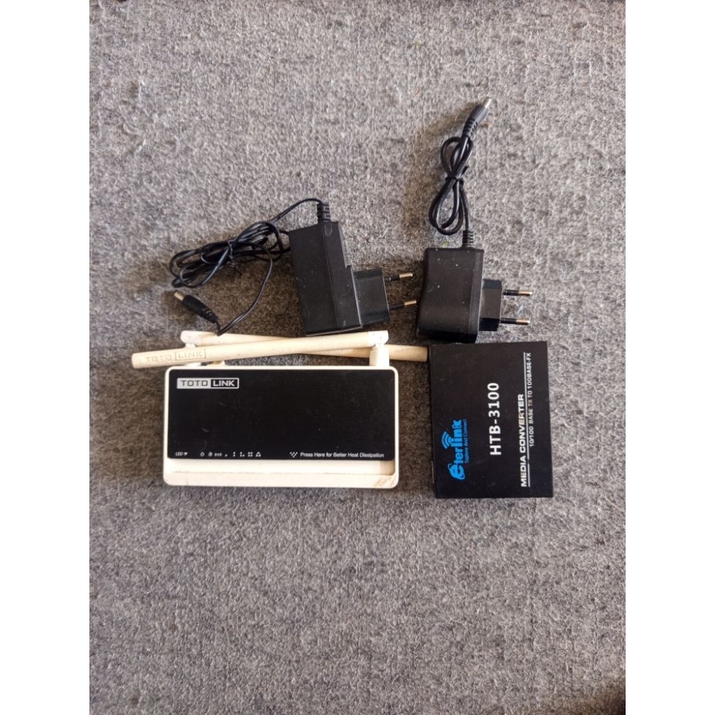Totolink N300RT bekas migrasi + HTB