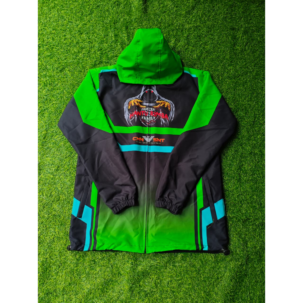 RCIND jaket parasut waterproof pria Racing bebas request