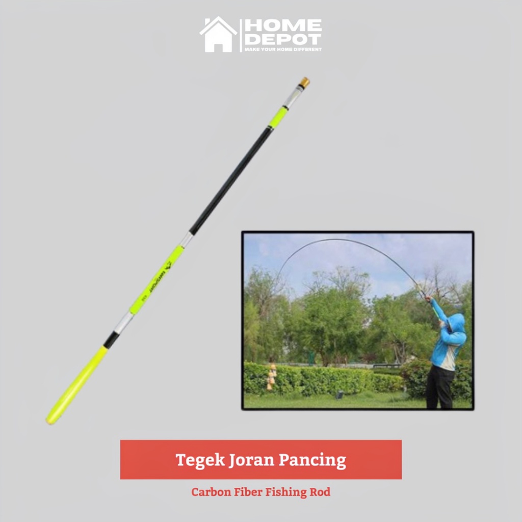 Tegek Joran Pancing Carbon Fiber Fishing Rod