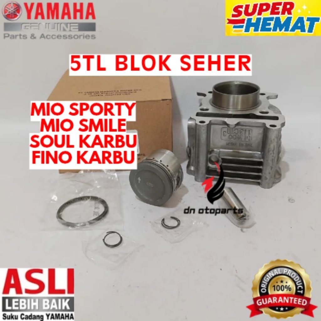BLOK SEHER ORIGINAL YAMAHA KODE 5TL, BLOK SEHER MIO SPORTY, BLOK SEHER MIO SMILE, BLOK SEHER SOUL KA