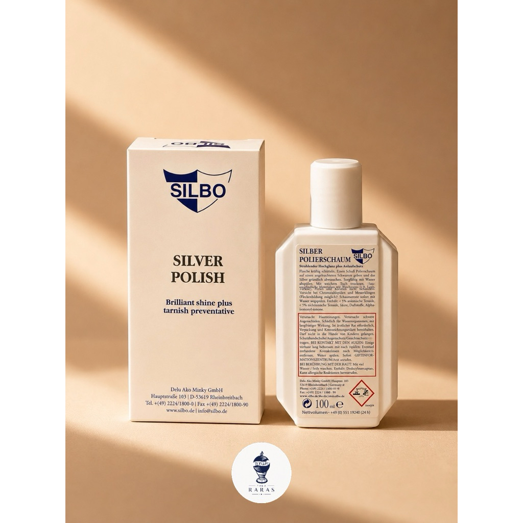 Cairan pembersih perak / Silver polish / obat pembersih perak / Silbo Silver Polish