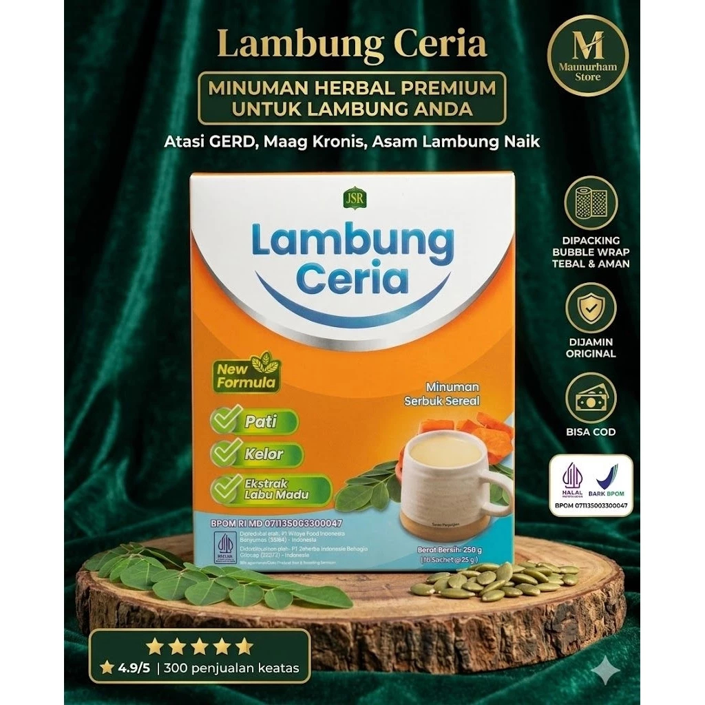 Lambung Ceria JSR dr Zaidul Akbar - Lambung Gerd Asam Lambung Resep dr Zaidul Original