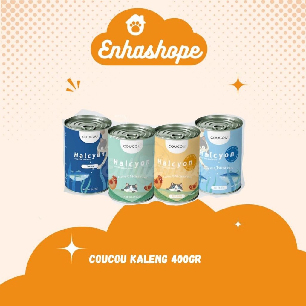 CouCou Wet Kaleng 400GR - Makanan Basah Kaleng