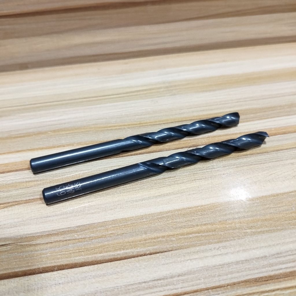 Nachi 6.5mm bekas tajam drill mata bor besi 6.5 mm seperti baru matabor besi kayu