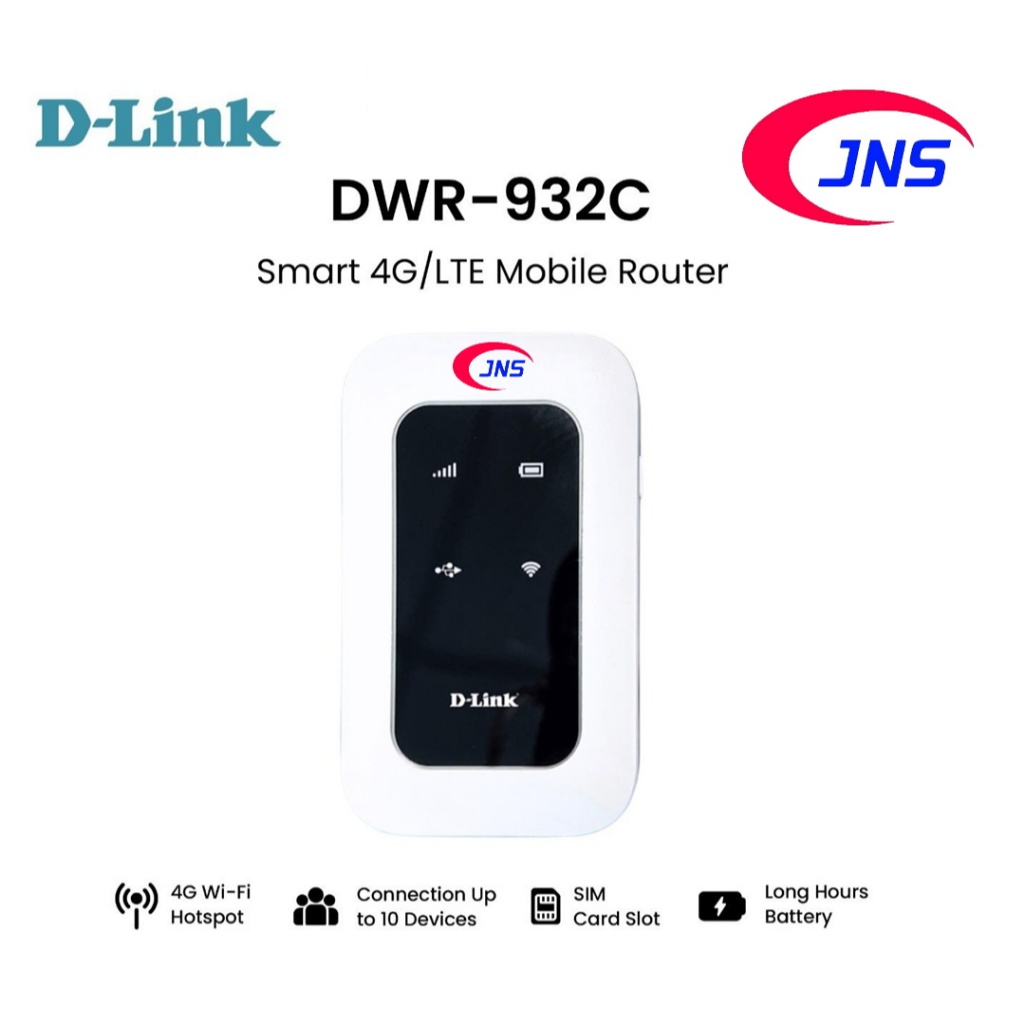 D-LINK DWR-932C 4G LTE MOBILE ROUTER