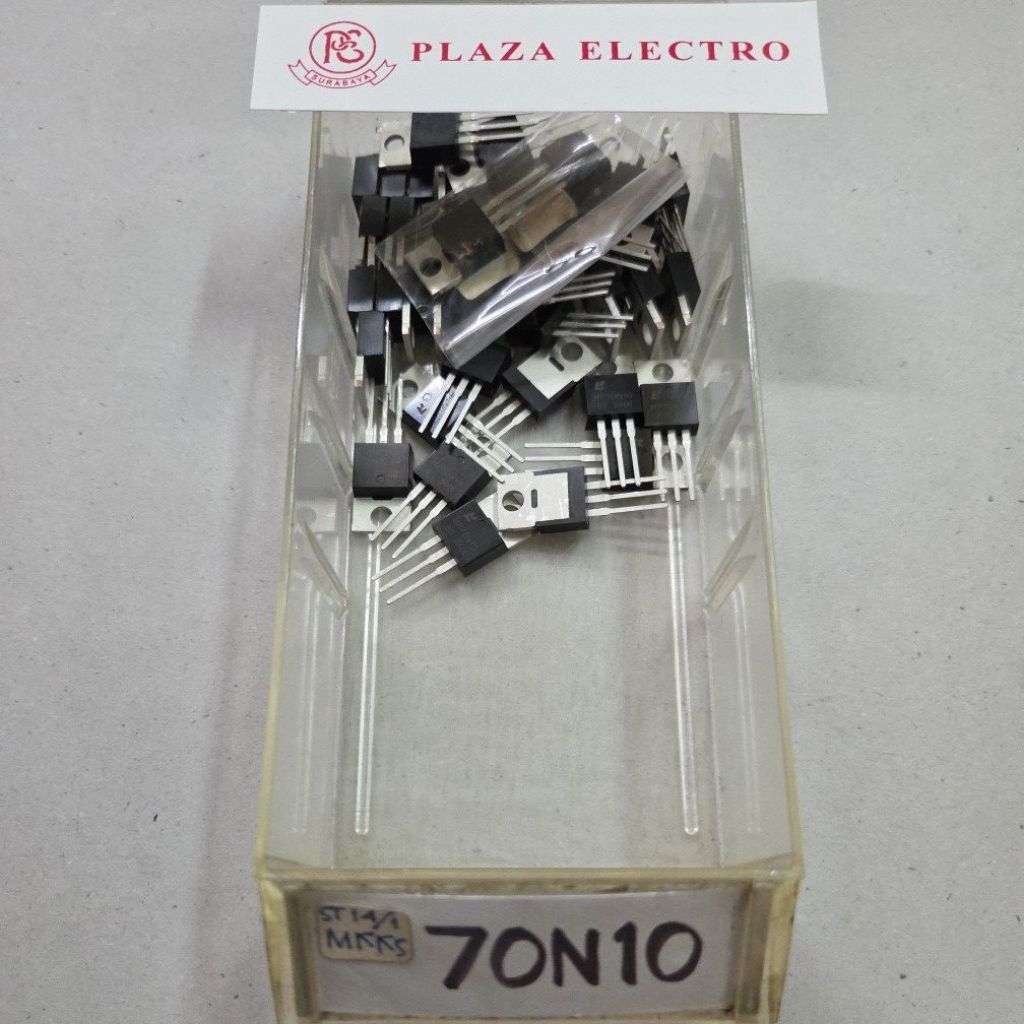 Apapuuuun Mosfet Mp 70N10 Asli Original Ic Transistor 70N 10 Kualitas