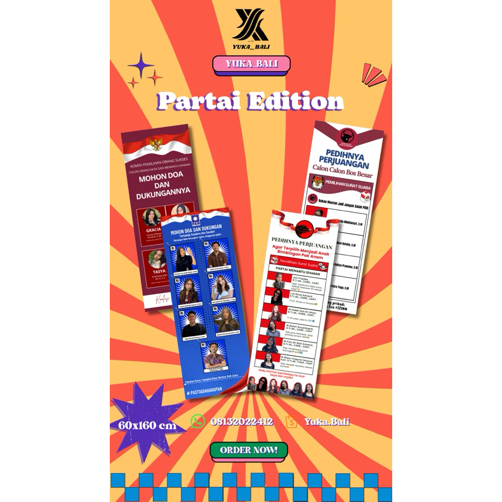 Banner sidang only cetak+ design
