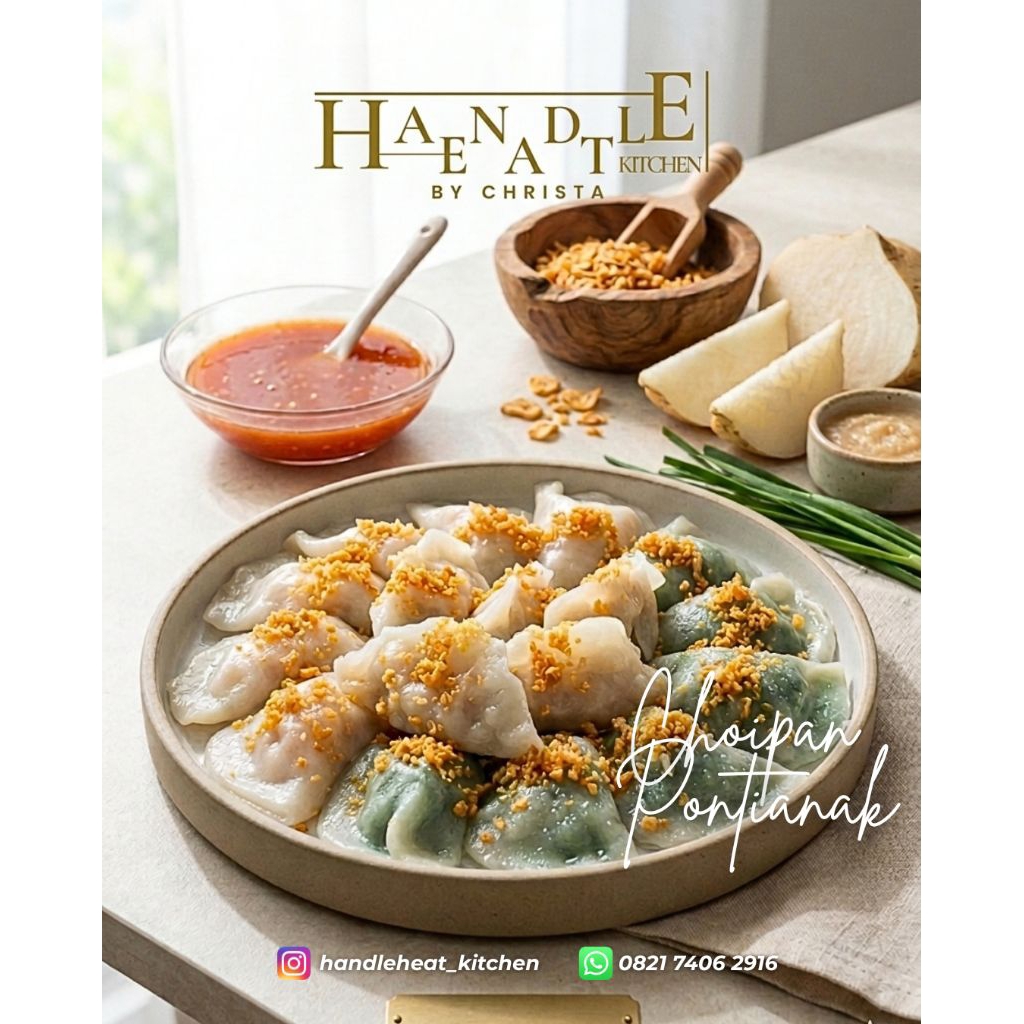 CHOIPAN FROZEN ISI BENGKUANG EBI, TALAS, KUCAI PER 10 PCS, HALAL DAN HOMEMADE