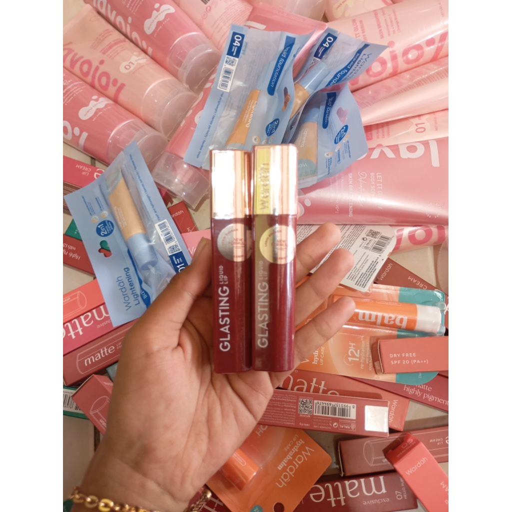 Wardah Glasting Liquid Lip [ 08 ]