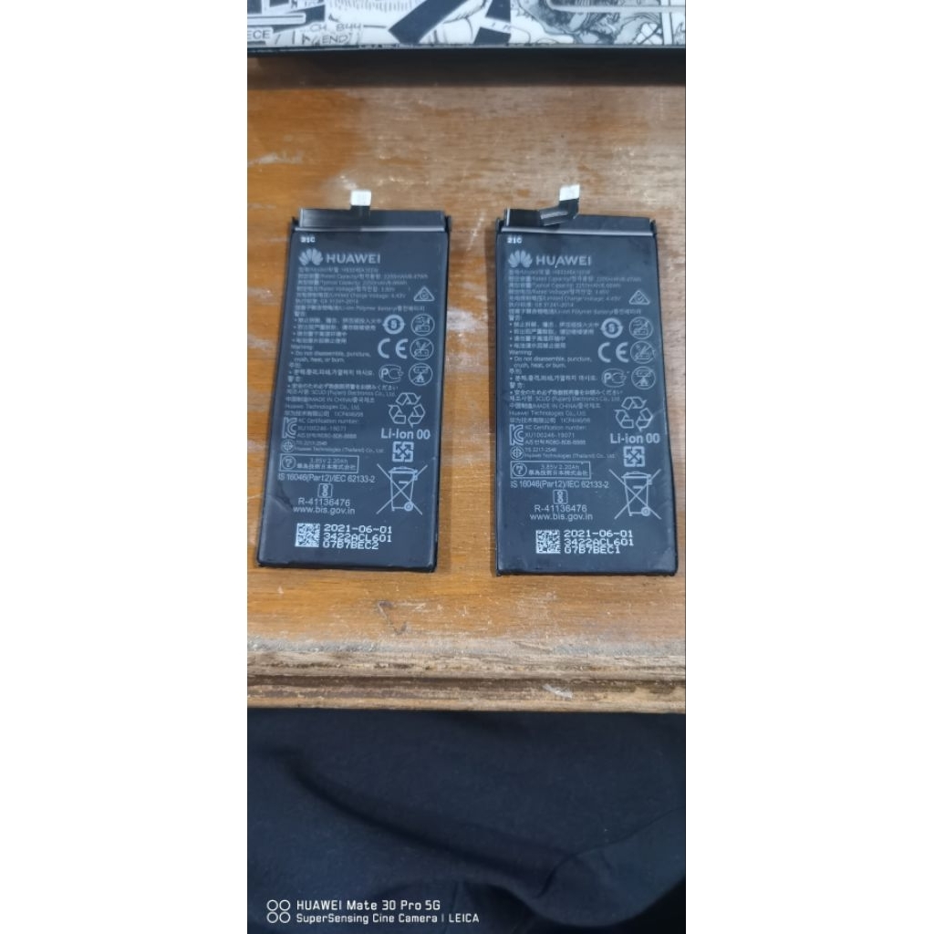 baterai huawei mate xs ori cabutan.