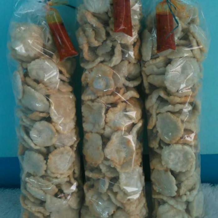 Kemplang tunu/kemplang panggang isi 100