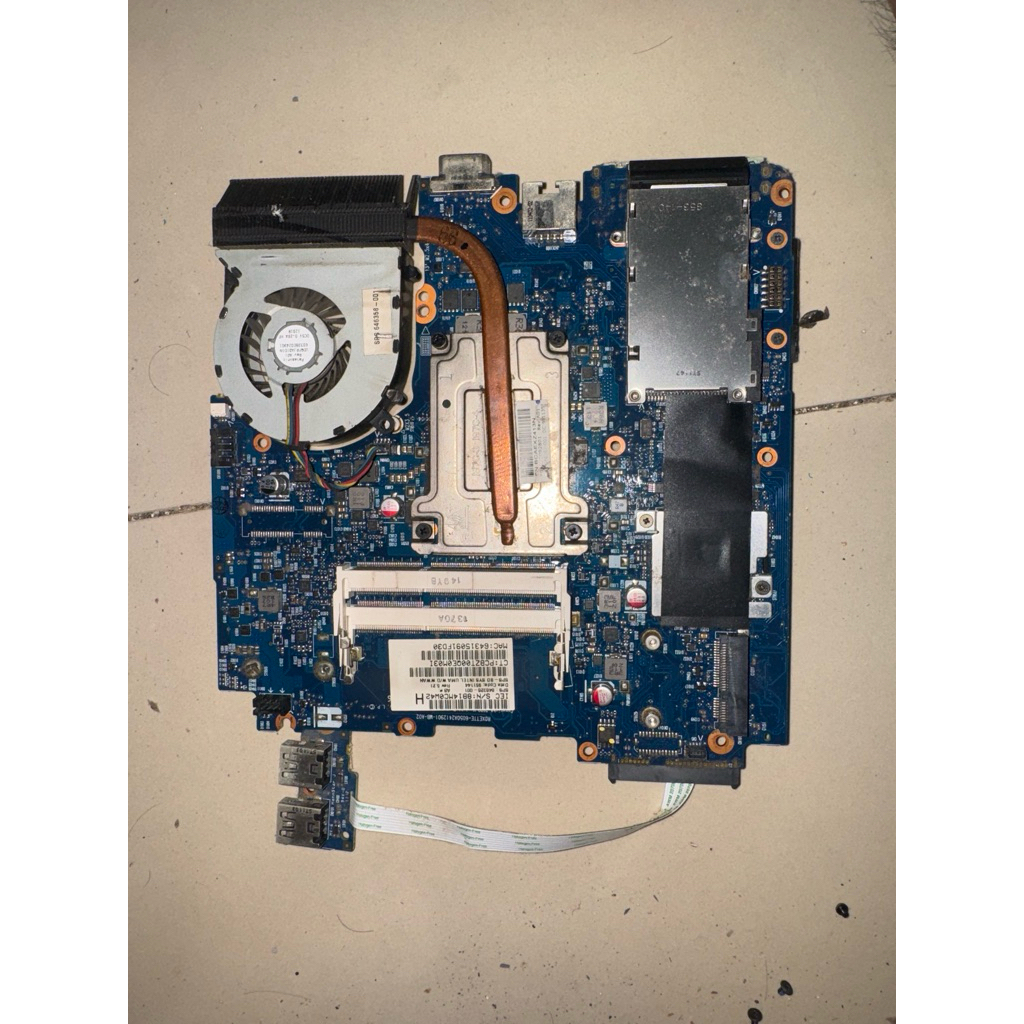 mainbord HP probook 4430s core i3 gen2 mainbord normal