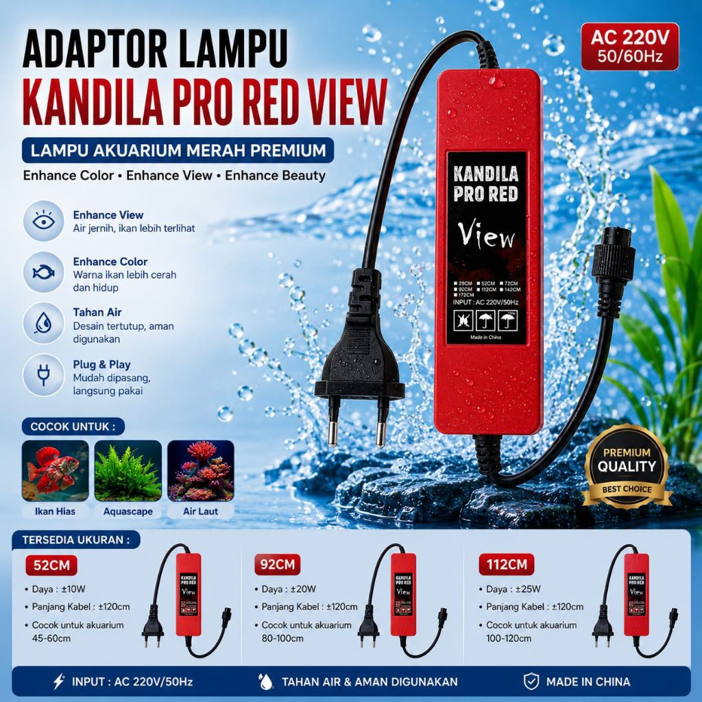 KANDILA DRIVER / ADAPTOR LED AKUARIUM KANDILA PRO SERIES