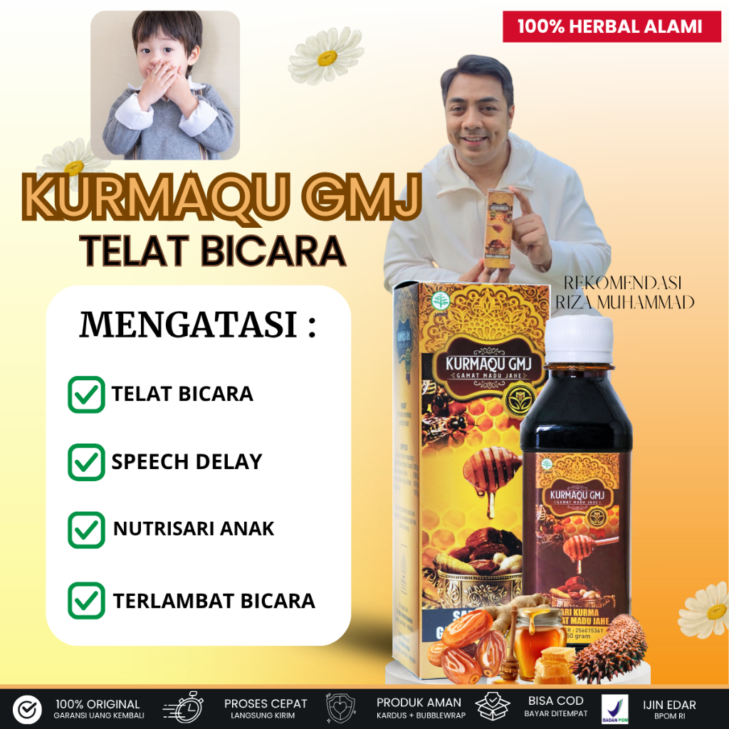 Madu Herbal Membantu Anak Cepat Bicara dan Kecerdasan Vitamin Anak Cepat Bicara Madu Anak Telat Bica
