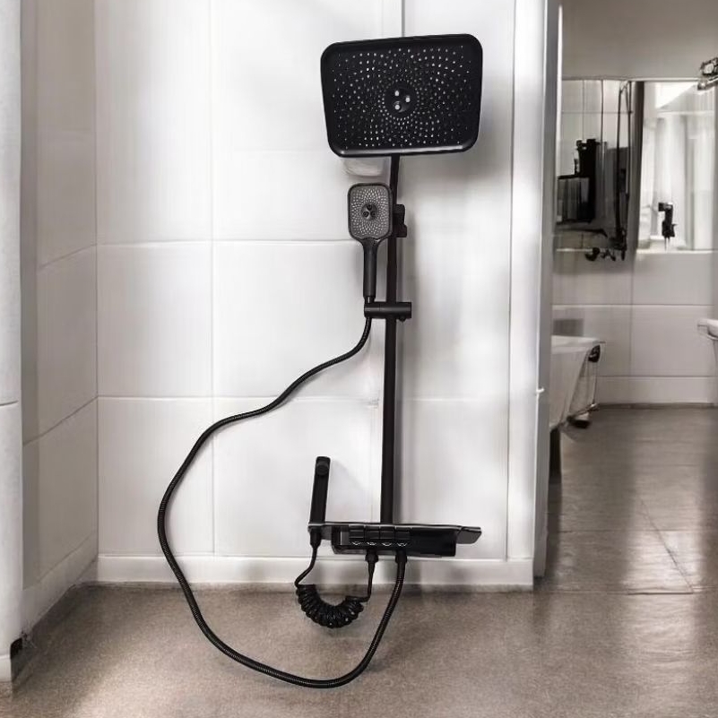 set shower tiang LED/set shower mandi elegant/shower colum mewah/shower mandi mewah/shower mandi LED