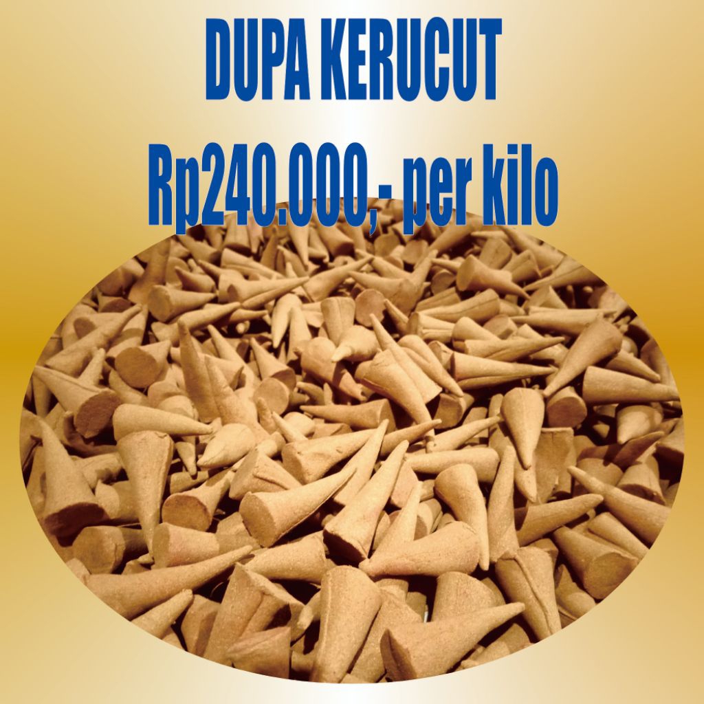 Dupa Kerucut Wangi Kiloan