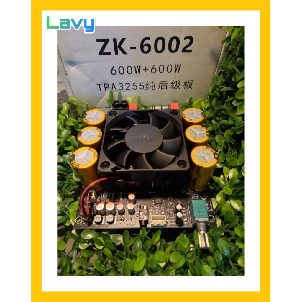 Amplifier Zk-6002 pure 1200watt