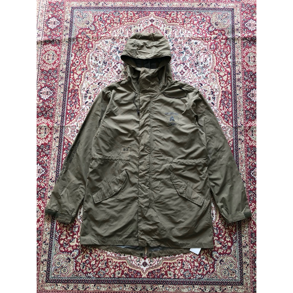 Chocoolate HK M51 fishtail parka 3 layer waterproof jacket Vintage Military fishtail parka rain coat