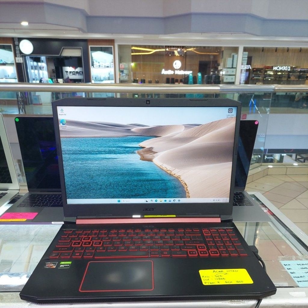 Laptop Acer Nitro 5 AN515-43 AMD Ryzen 7 3750H Ram 8gb ssd 128gb NVIDIA Geforce GTX 1650 1316