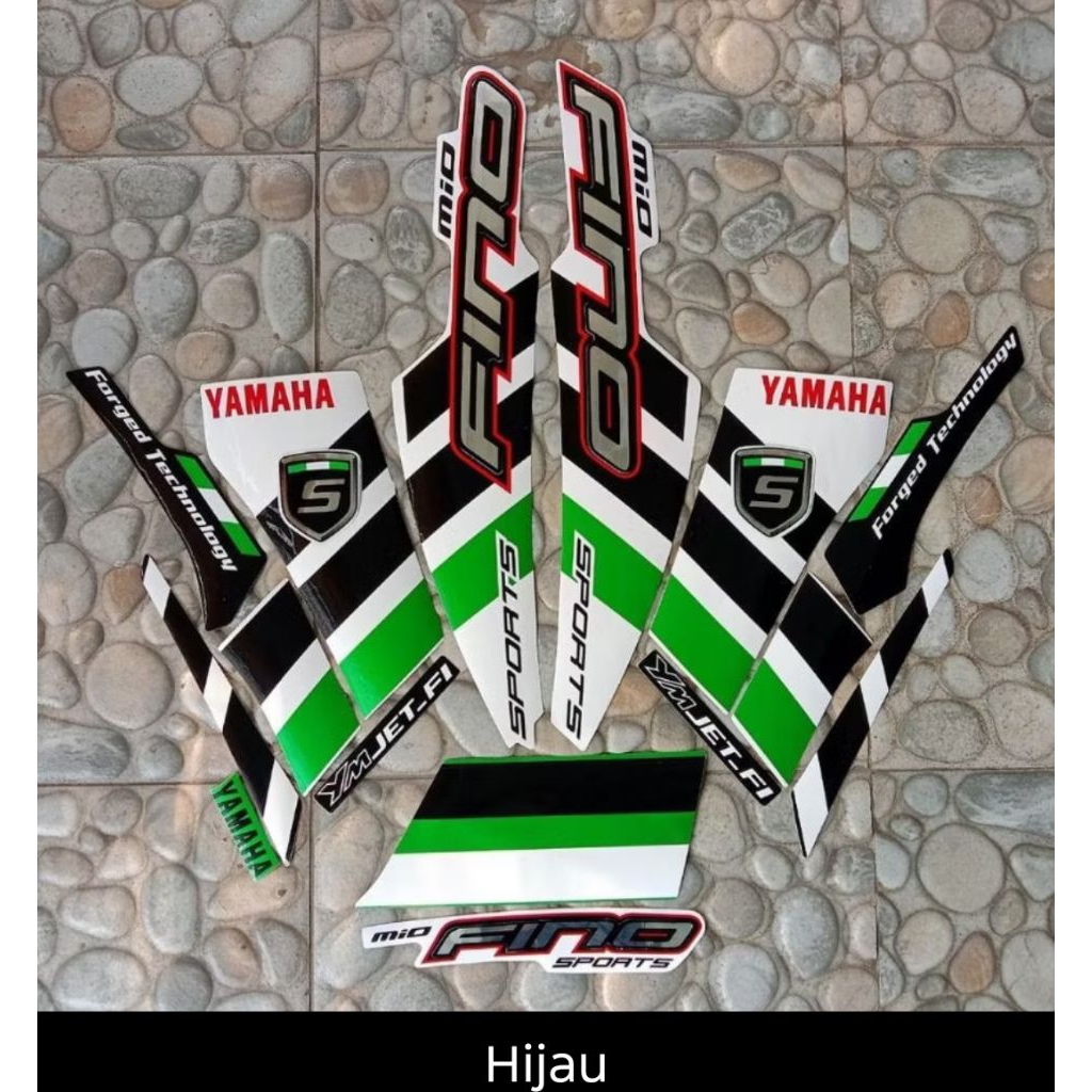 stiker striping motor yamaha mio fino 2014
