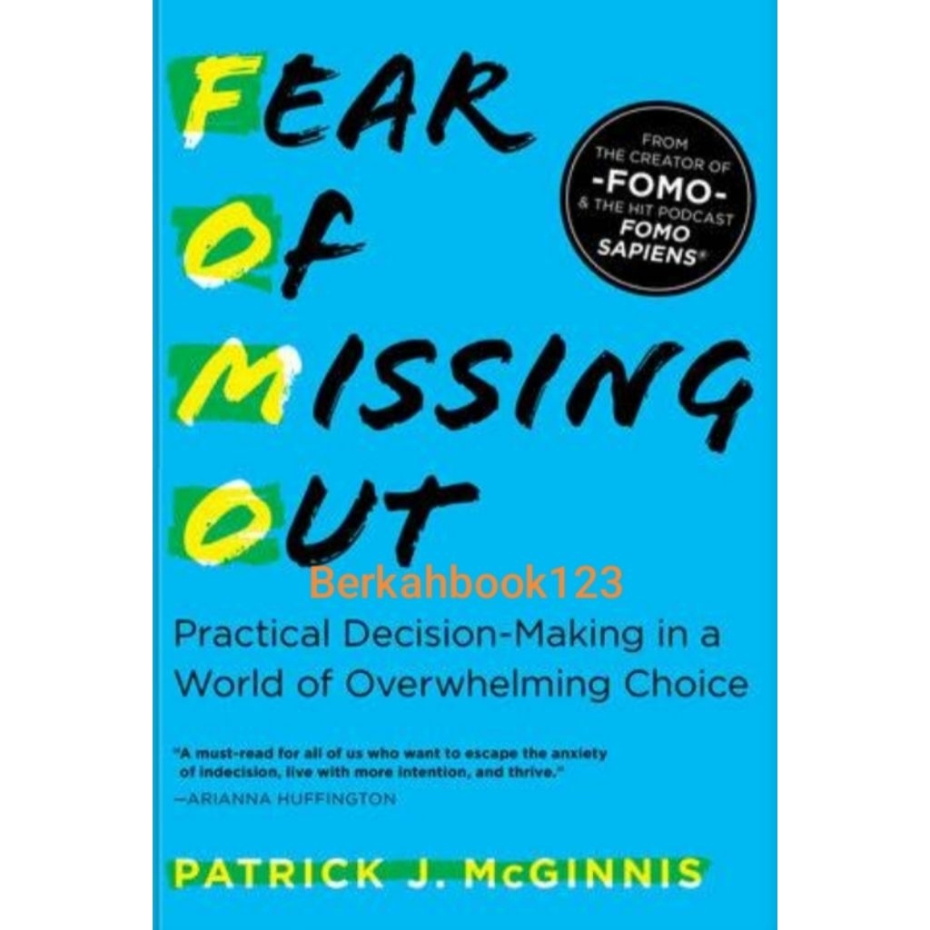 Buku Fear of Missing Out by Patrick J. McGinnis